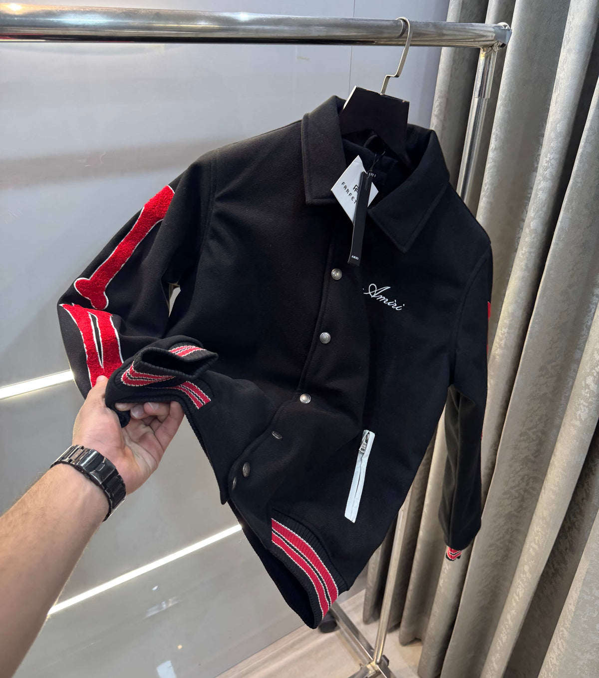 Amir i Black Bone Ranveer Singh Edition Imported Jacket