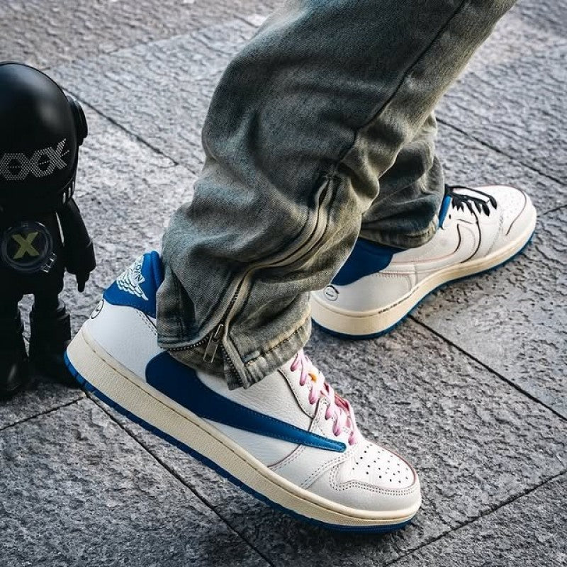 Nikee Air Jordan Retro 1 Low X Travis Scott Fragment 2 ua quality x heat