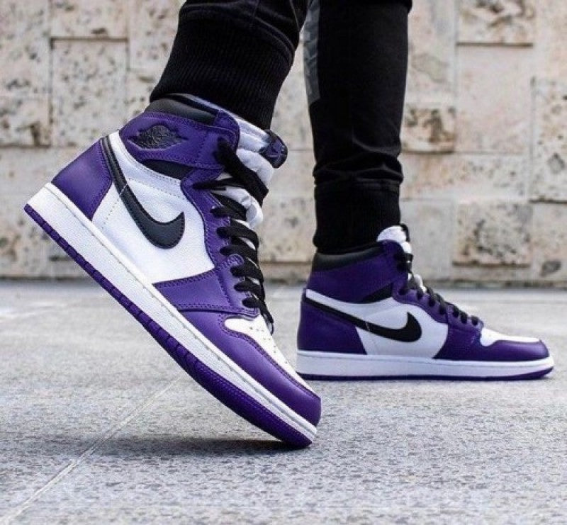 Nikee Air Jordan 1 High OG Court purple