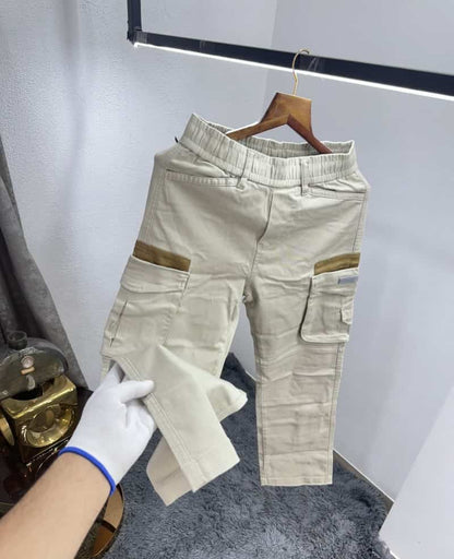 Essentia.l Cream Premium Imported Baggy Cargo