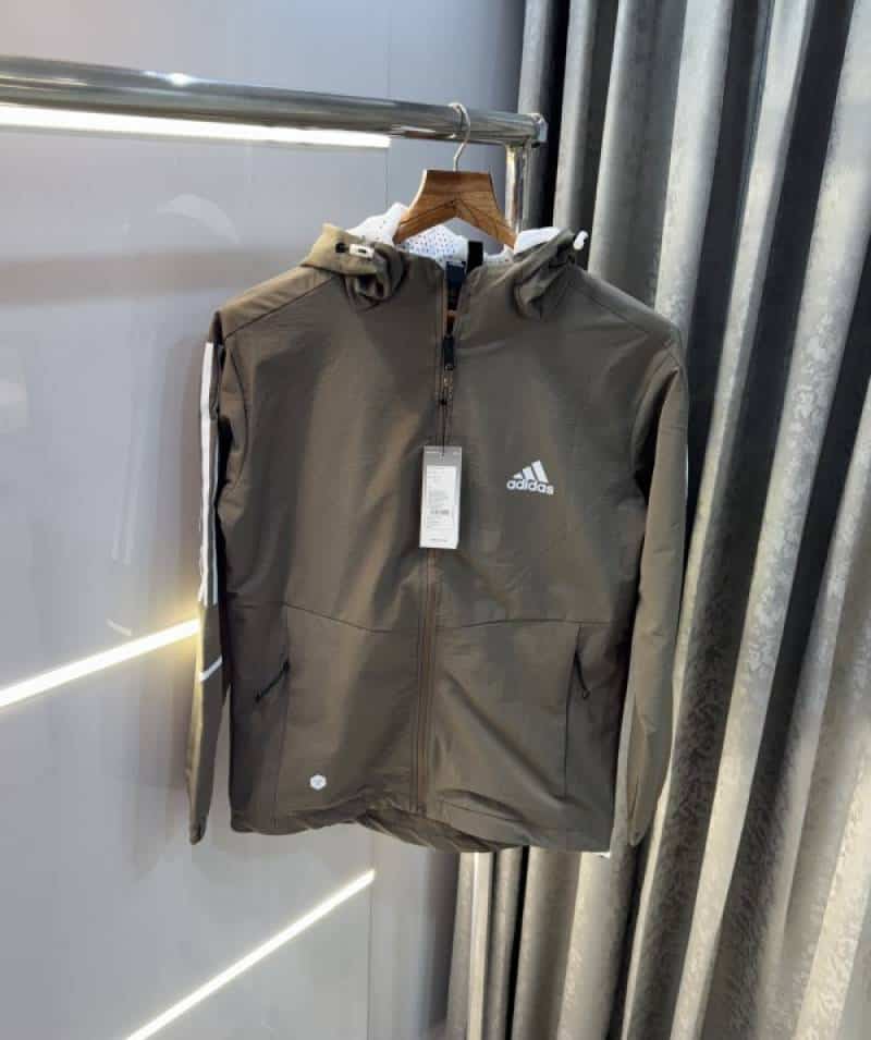 Adida s Brown Premium Athlete WindCheater