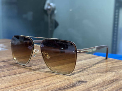 Dita Gold With Brown Designer Luxury Shade 3273