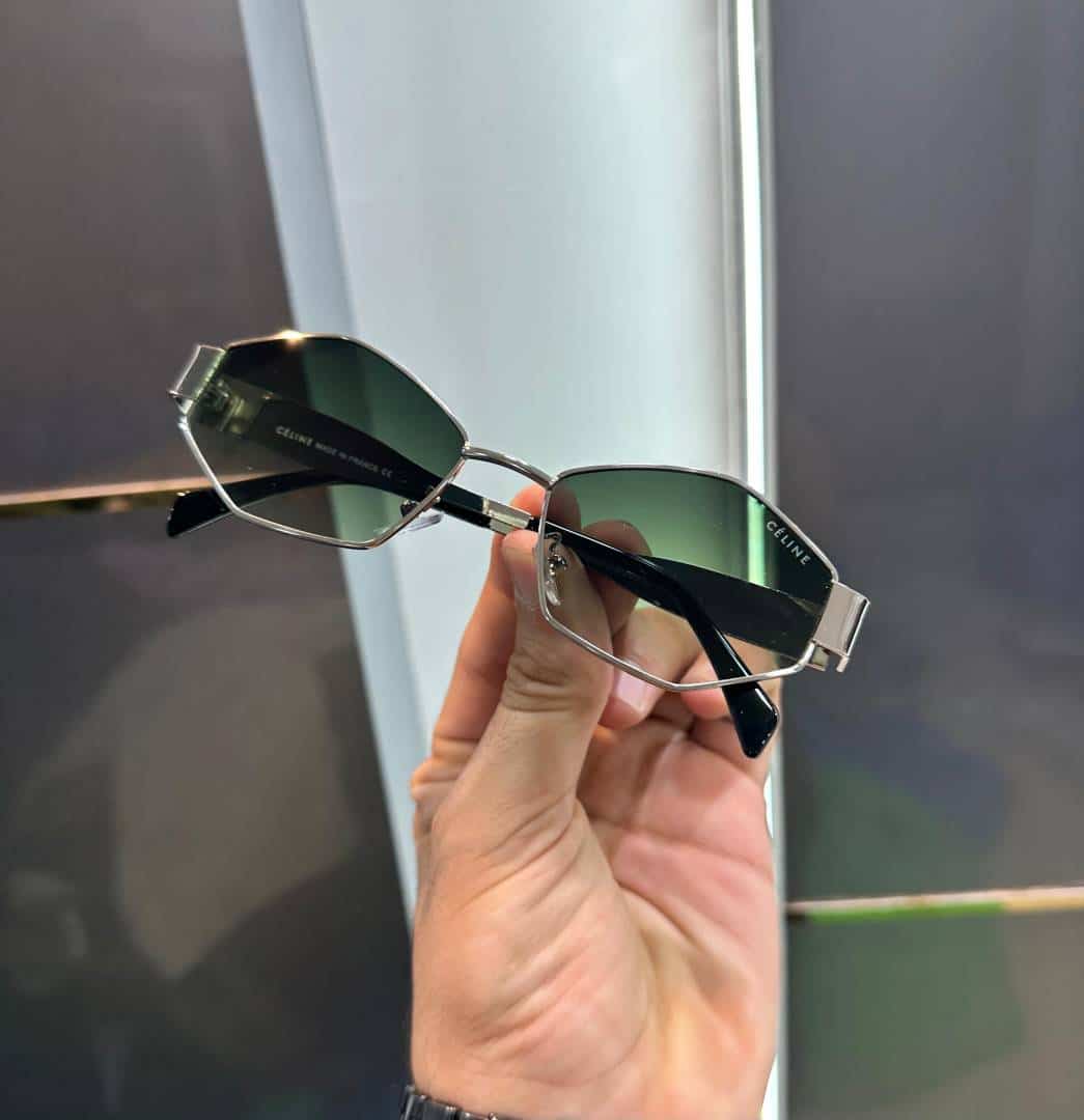 Celin e  Silver With Green Designer Premium Shade 598
