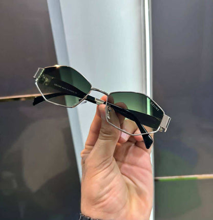 Celin e  Silver With Green Designer Premium Shade 598