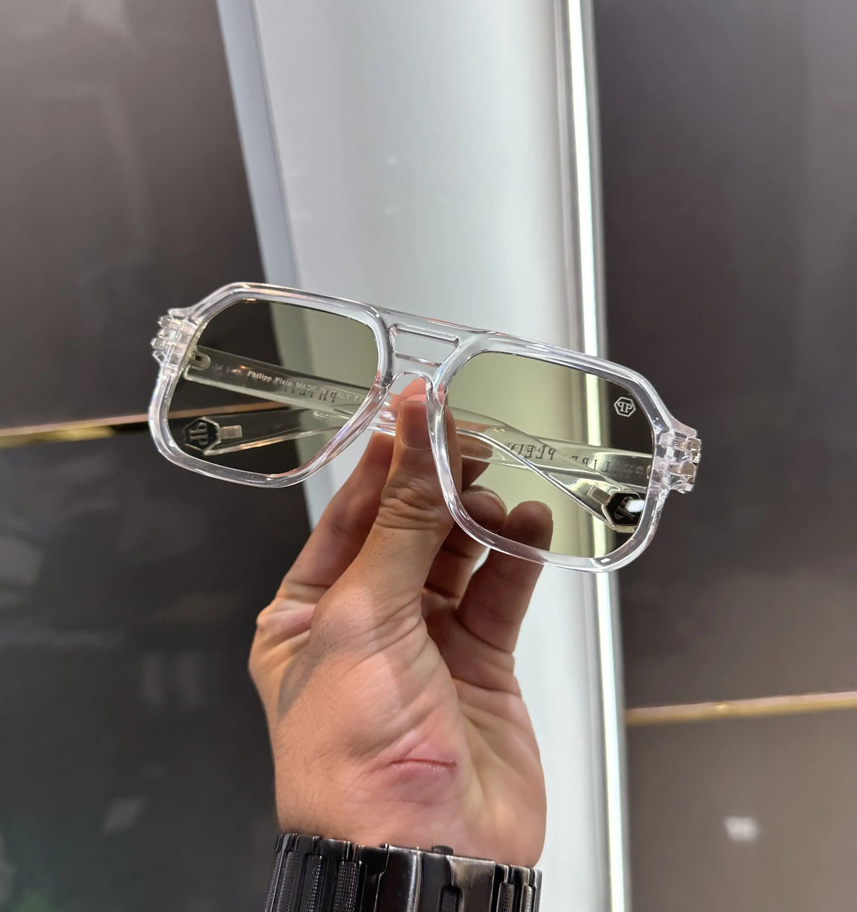 Philipp Plein Ice Green Designer Premium Shade 532