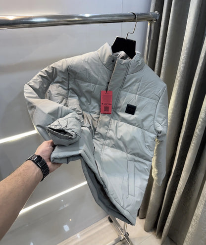 Hug.o  Bos.s Grey Premium Puffer Jacket