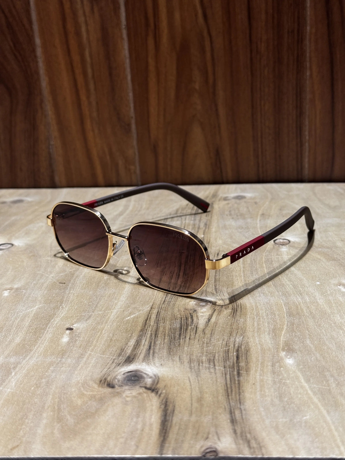 Prada Gold Brown Premium Shades 0996