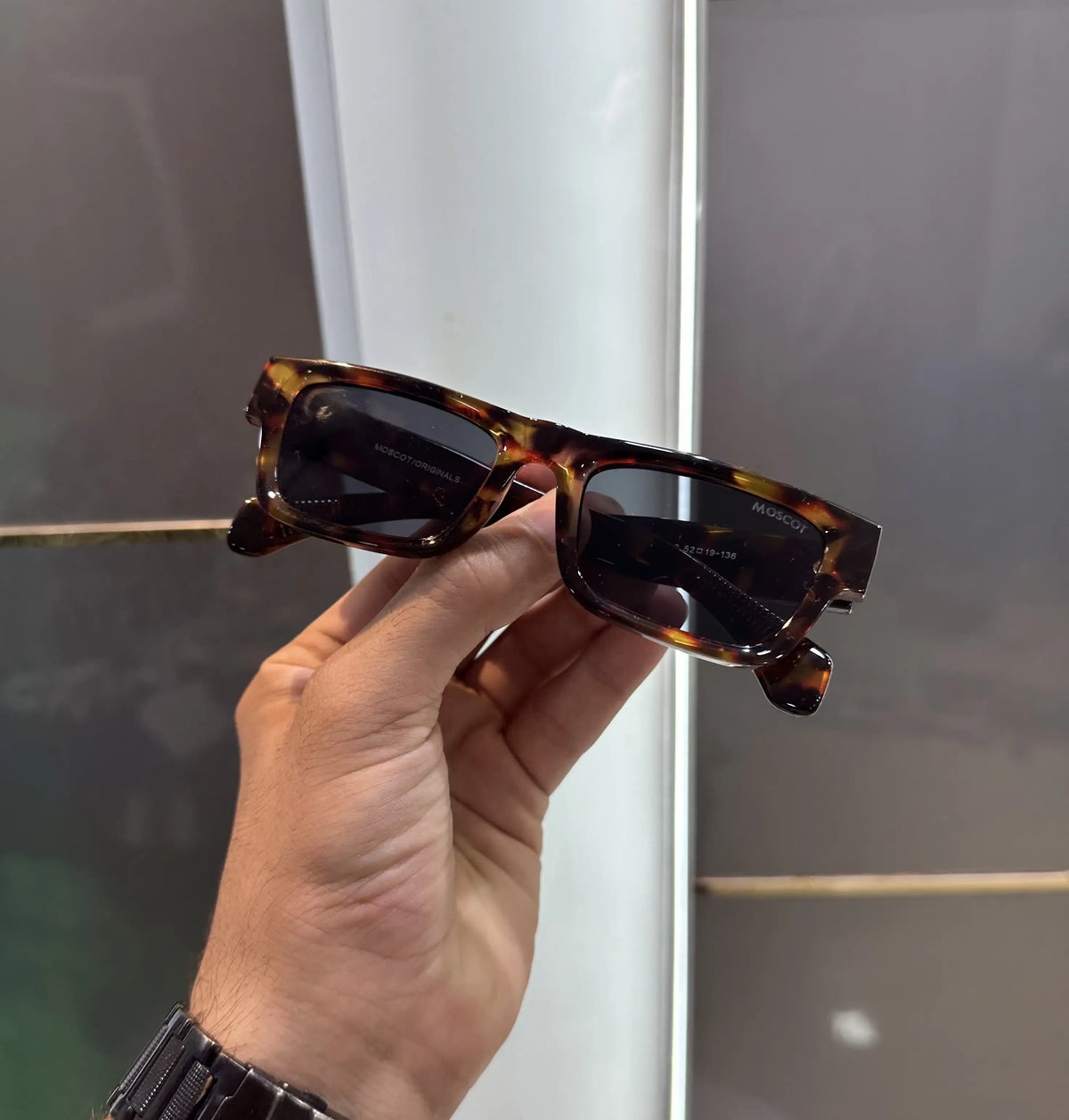 Moscot Tiger Black Premium Shades 550