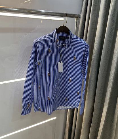 Ralp.h Laure.n Dark Blue Teddy Premium Shirt