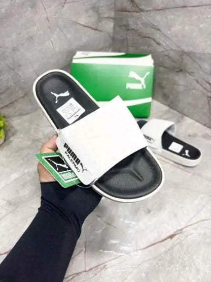 Puma Palermo White Flip Flop 