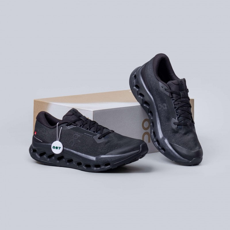 On CloudSurfer trail 2 Waterproof Black