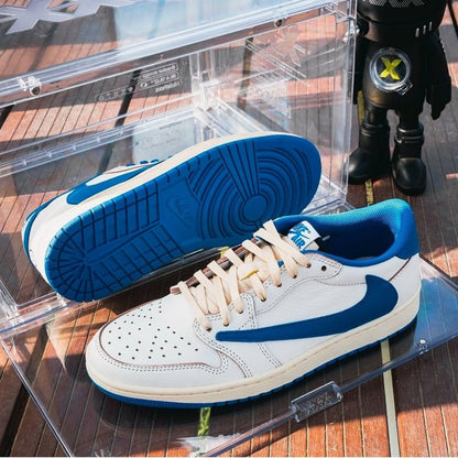 Nikee Air Jordan Retro 1 Low X Travis Scott Fragment 2 ua quality x heat