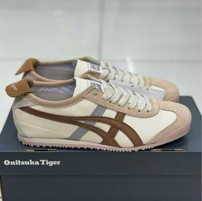 Onitsuk a Tiger Mexico 66 Cream Khaki Carbon