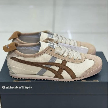 Onitsuk a Tiger Mexico 66 Cream Khaki Carbon