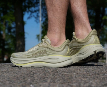 Hoka Bondi 9 Grassland Oyster Mushroom