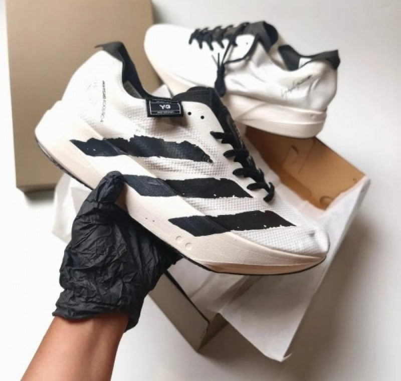 Adidass Adizero Y3 Adios Pro 4 White Black
