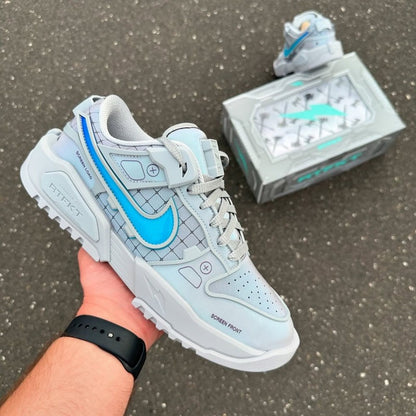 Rtfkt x Nikee Dunk Genesis Grey Blue