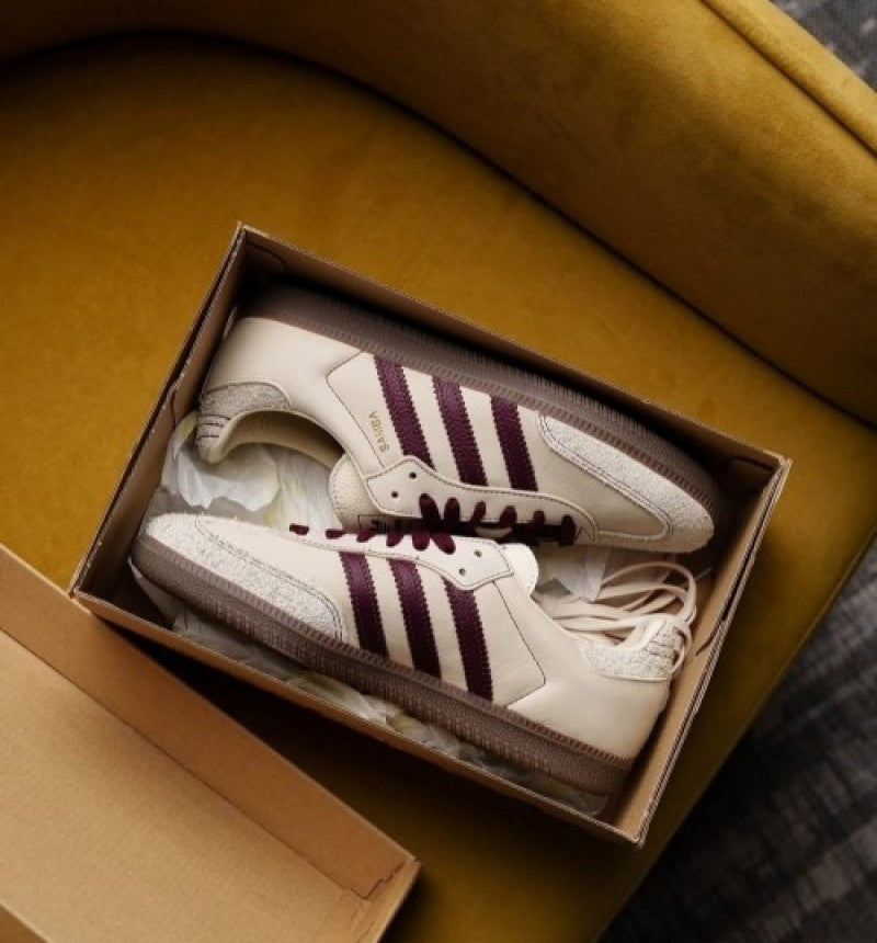 Adidass Samba OG Mens Wonder White Maroon