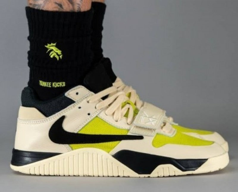 Nikee travis scott x jordan jumpman Jack Bright Cactus Semi Ua