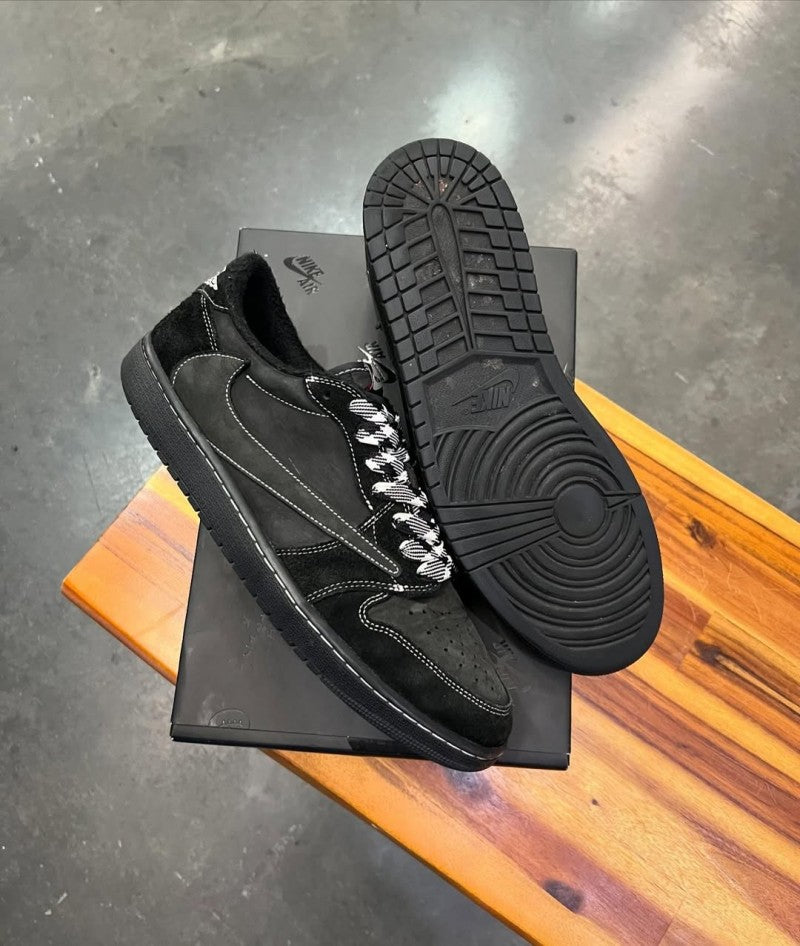 Nikee Air Jordan 1 Low X Travis Scott phantom black