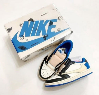 Nikee Air Jordan 1 Low Fragment X Travis Scott