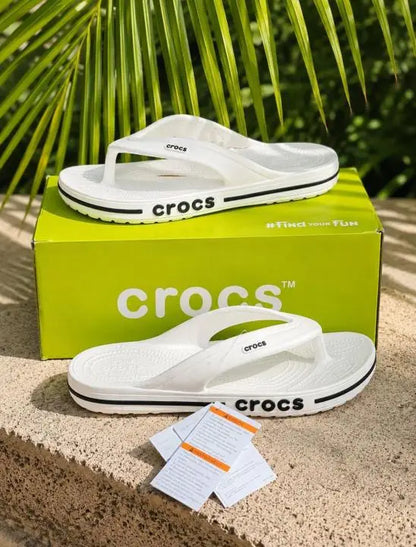 CROCS BAYABAND SLIPPER WHITE(FIX)