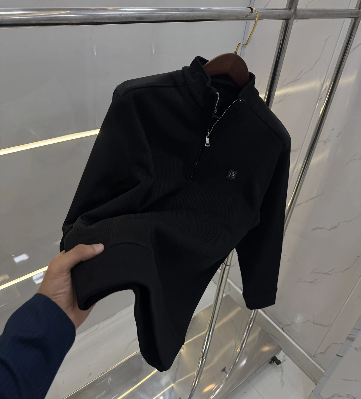 Hugo  Boss Black Imported Cord Pull Over