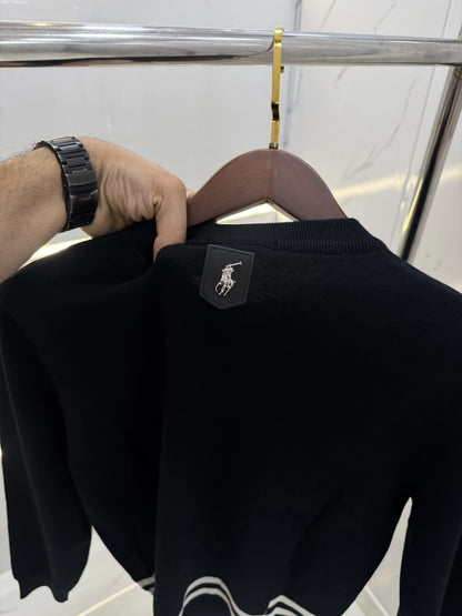 Ralp.h  Laure.n Black Imported Knitted Pull Over