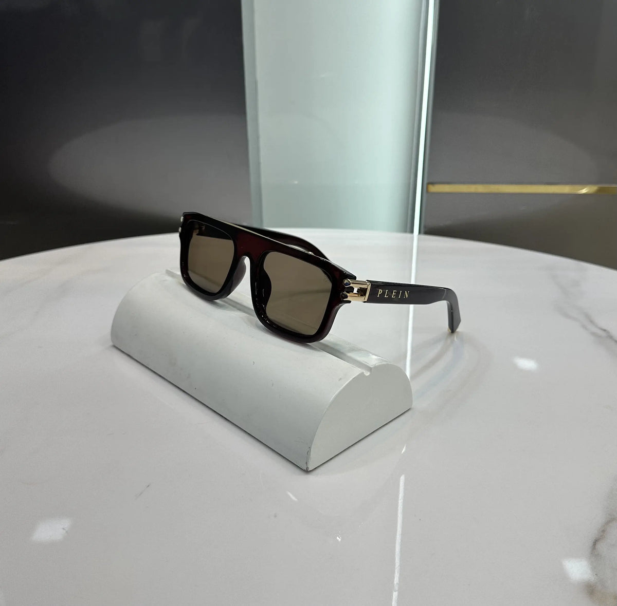 Philipp Plein Gold Brown Premium Shades 201