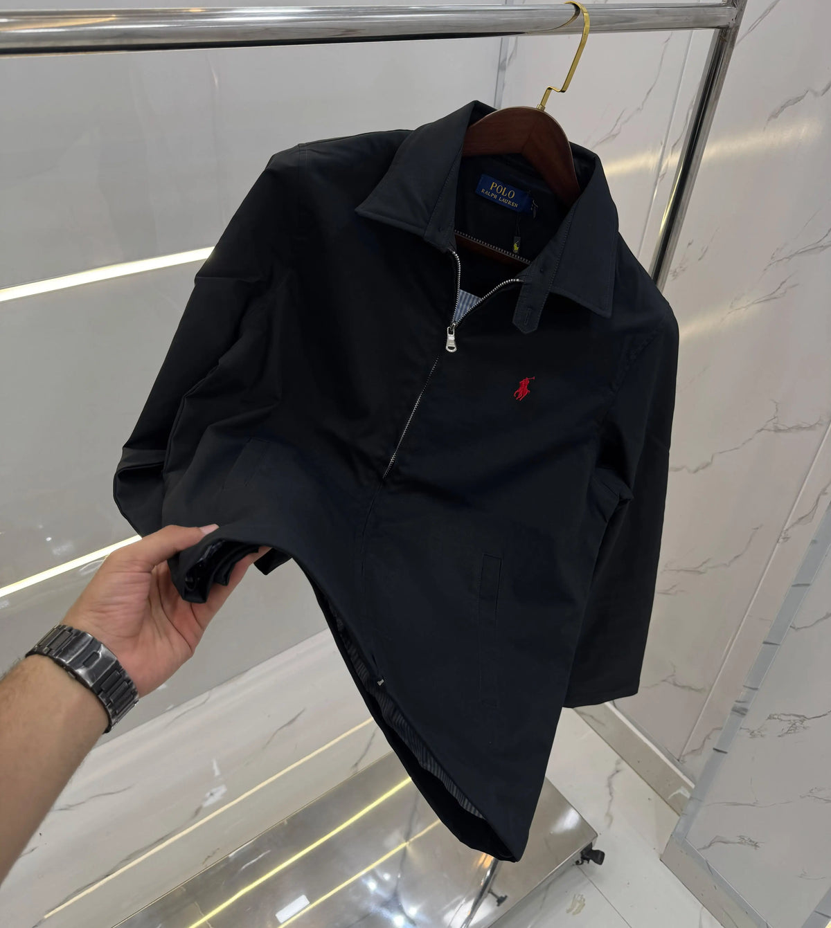 Ralph Lauren Navy Blue Premium  Jacket