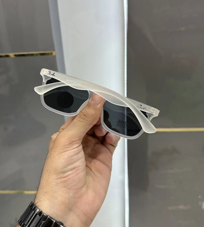 RayBan Ice Black Matt Premium Shades 4487