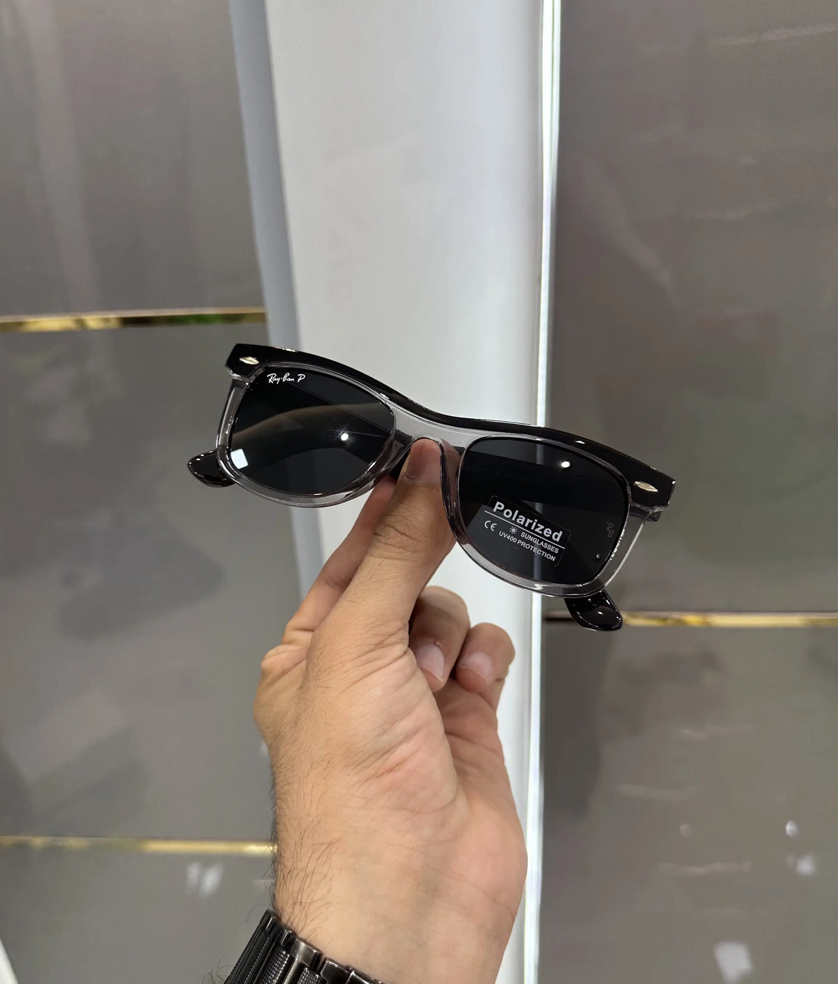 RayBan All Black Premium Shades 2240
