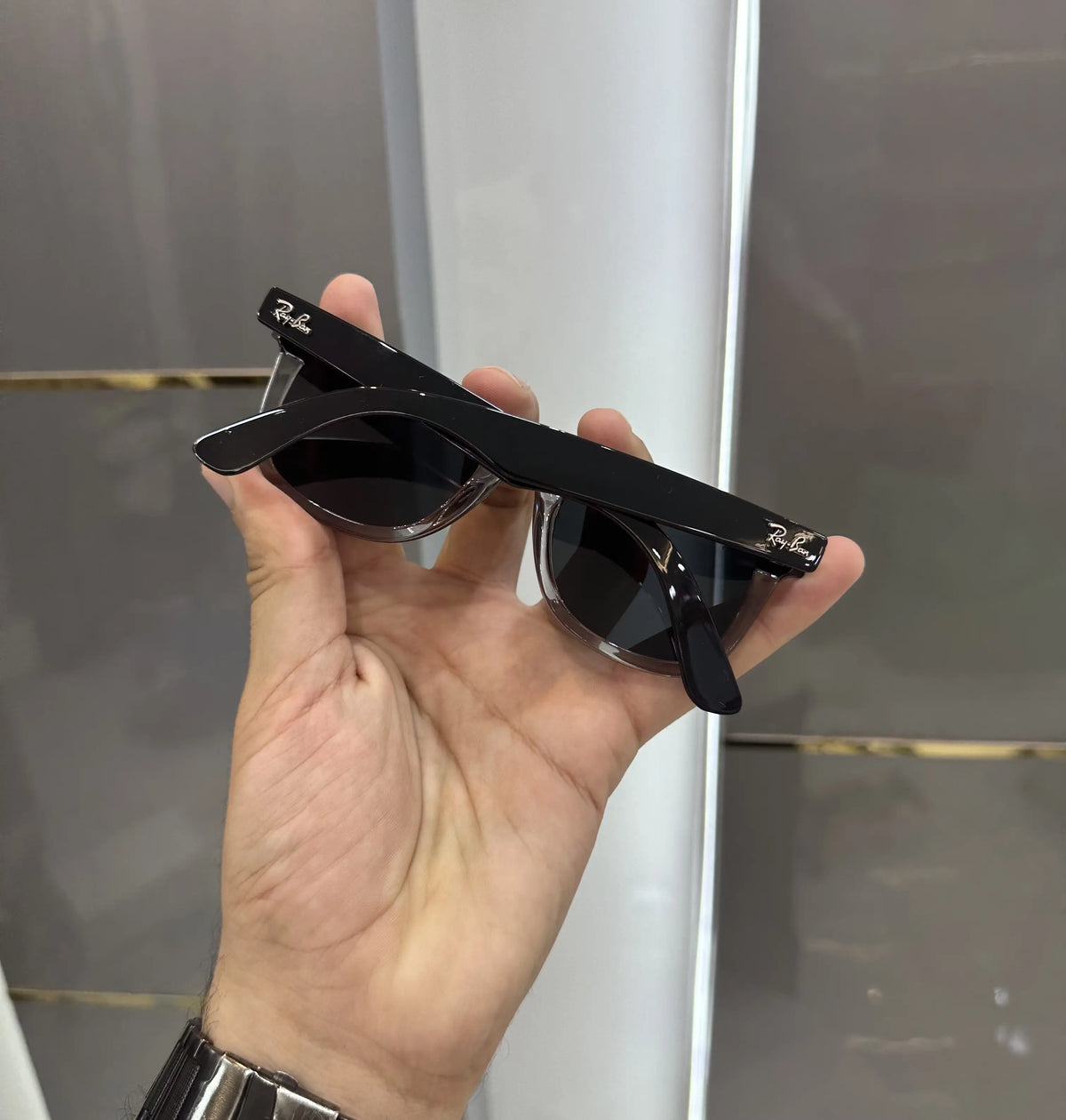 RayBan All Black Premium Shades 2240