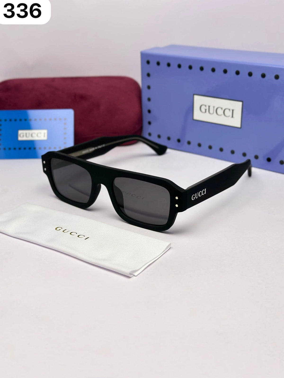 Gucci 336 Matt Black 