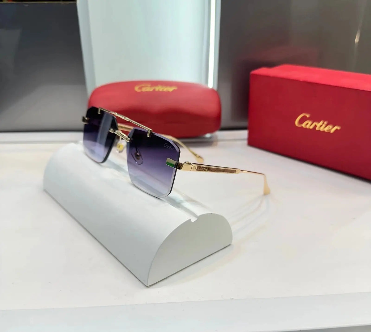 Cartie r Gold Purple Premium Shades 3148