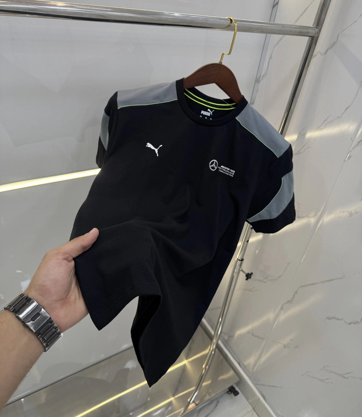 Pum a Black Mercedes Edition Premium T-Shirt