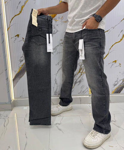 Arman i Exchang e patch  Gery Imported Denim