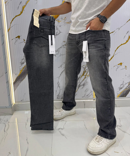 Arman i Exchang e patch  Gery Imported Denim
