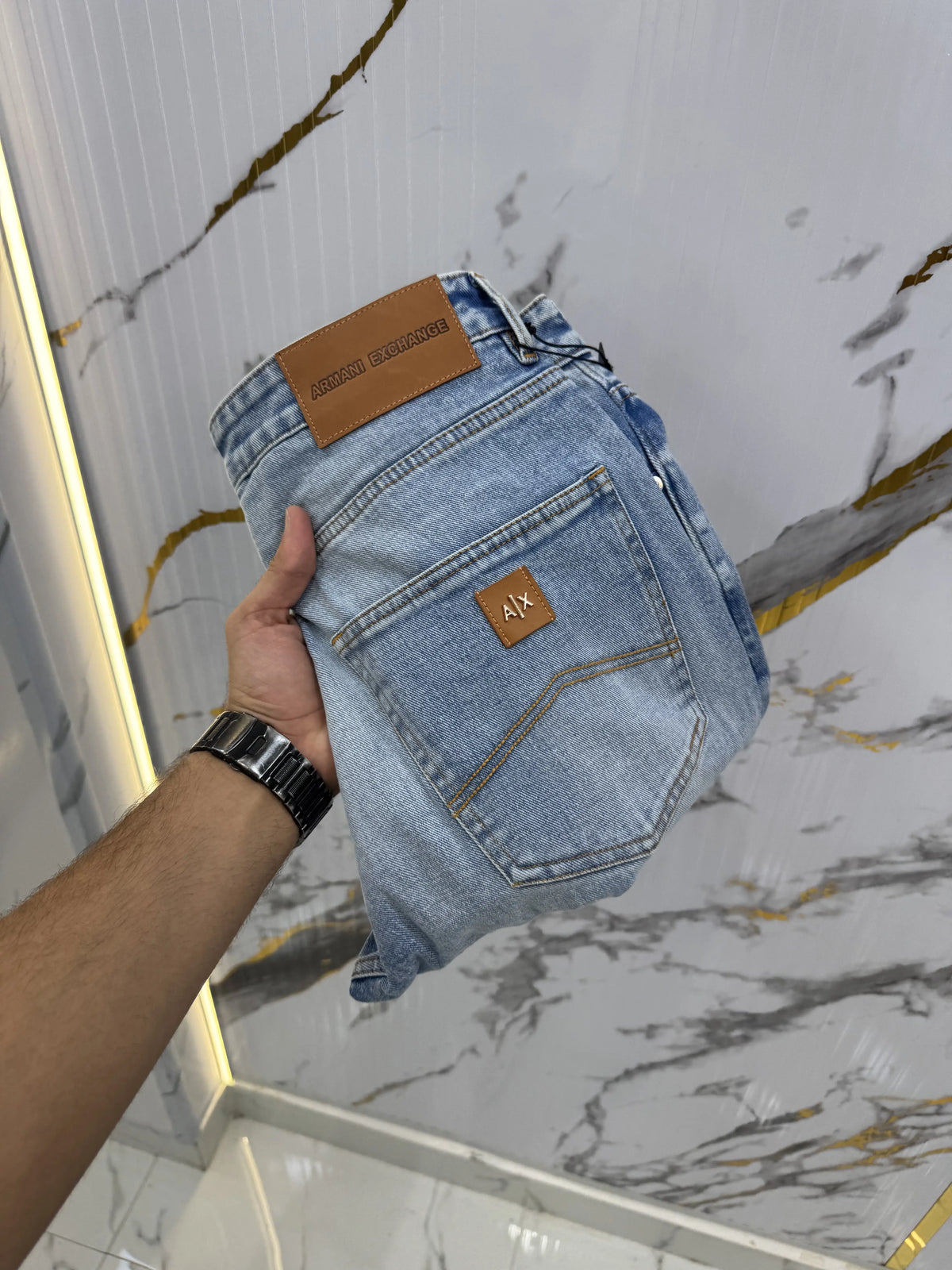 Arman i Exchange Sky Blue Imported Denim