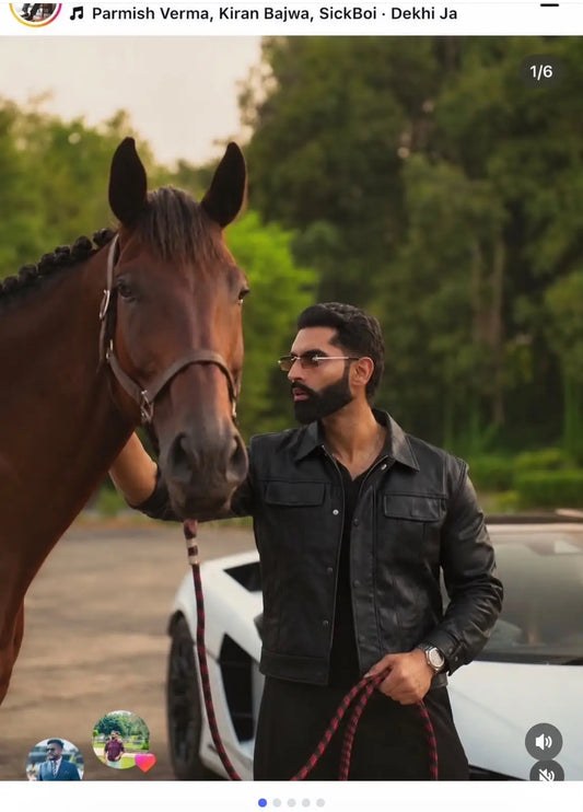 Zar a Balck Premium  Leather Jacket