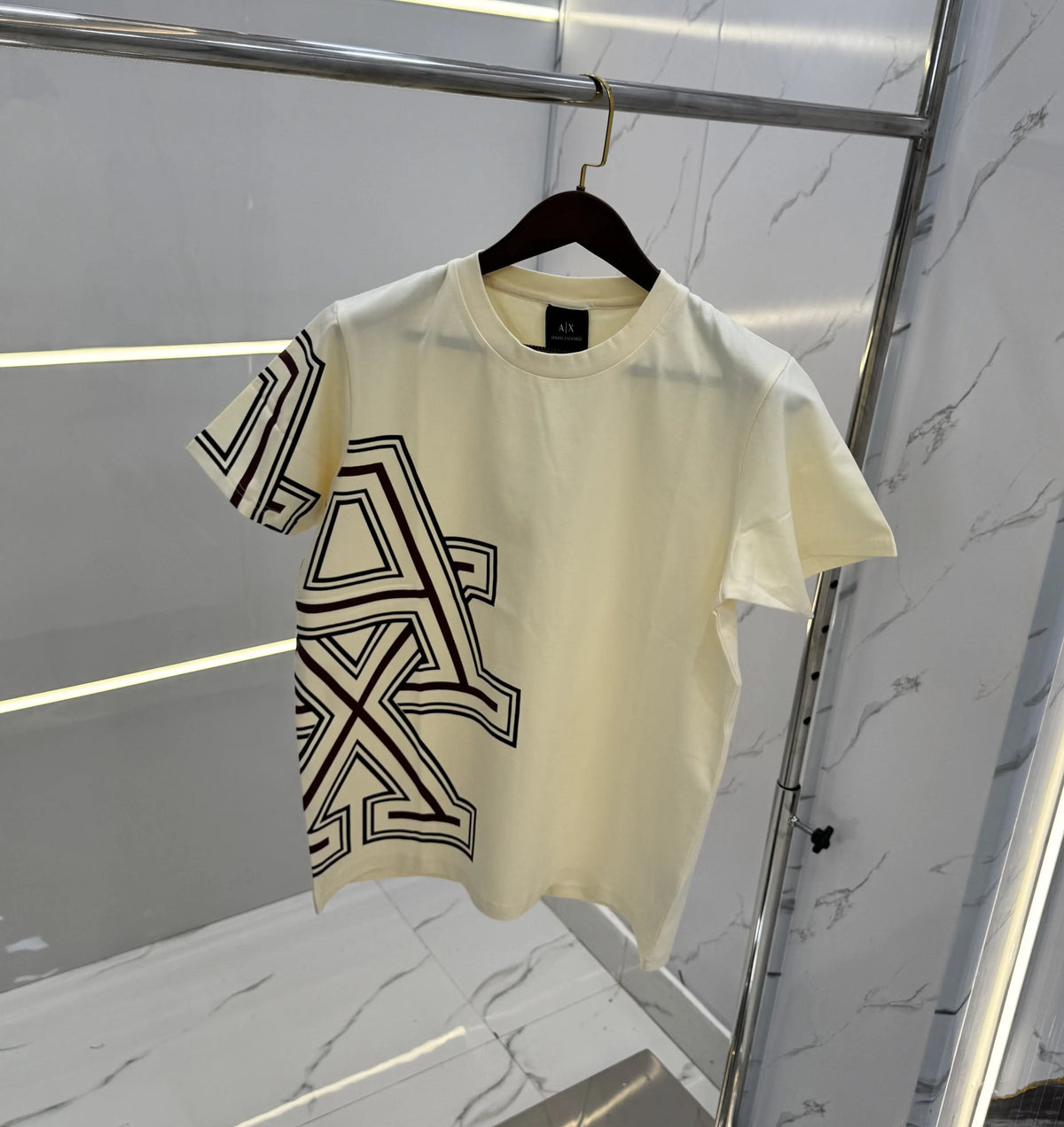 Arman i Exchange Cream Logo Work Premium T-Shirt