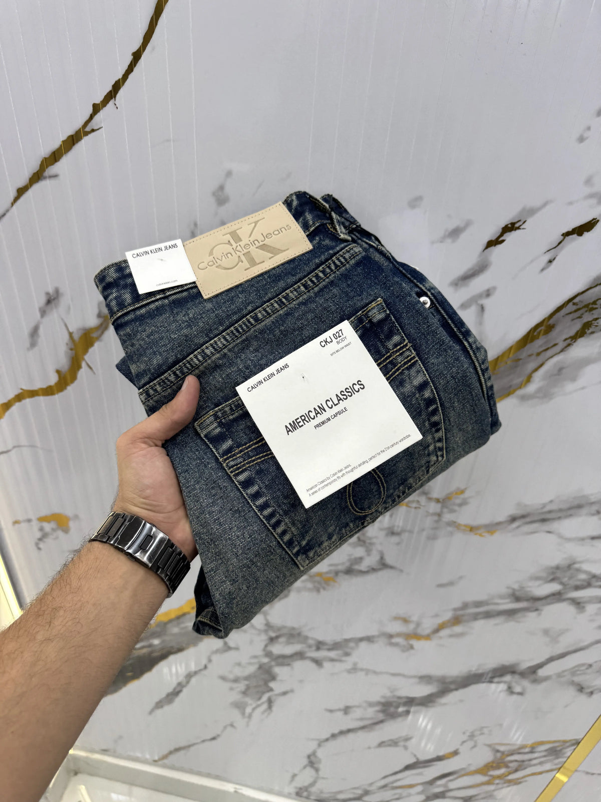 Calvi n Klei n Greenish Imported Premium Denim