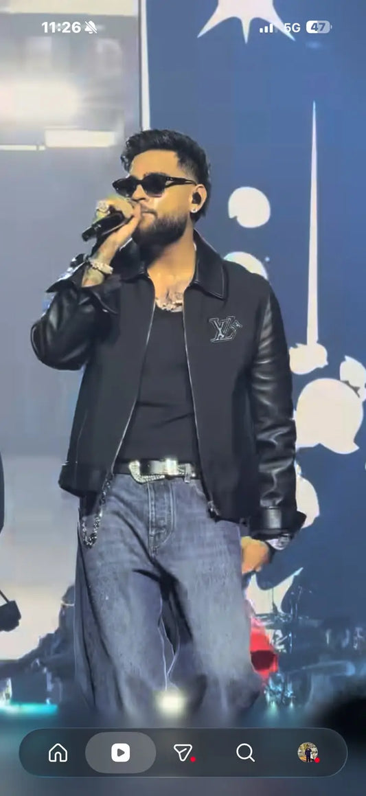 Louis Vuitto n Black Sweado Imported Jacket