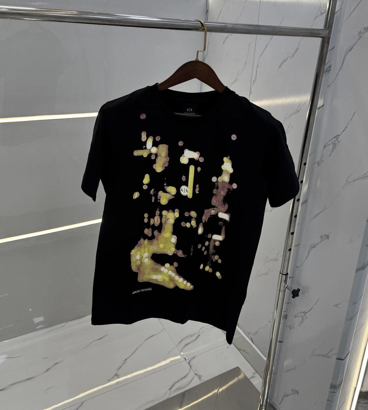 Arman i Exchange Black Logo Work Premium T-Shirt