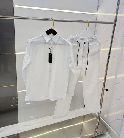 Calvin Klei n White Logo Work Premium Tracksuit