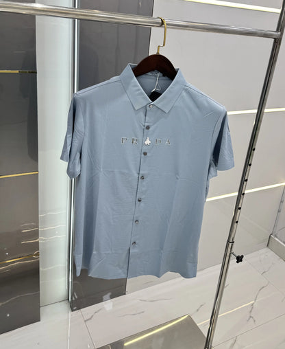 Prad a Milano Sky Blue Imported Luxury Shirt