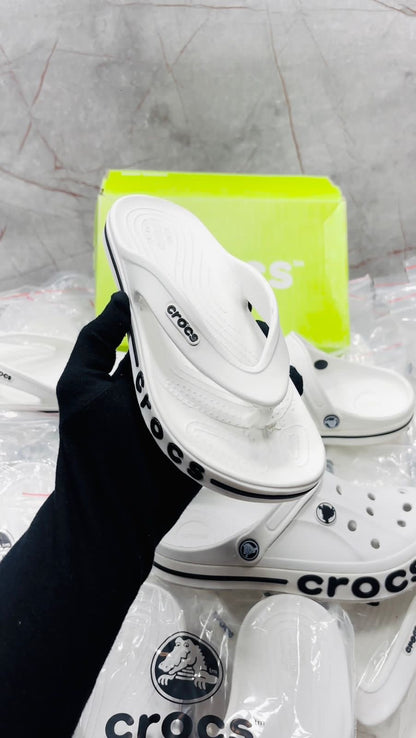 Crocs Bayaband Classic Slipper White