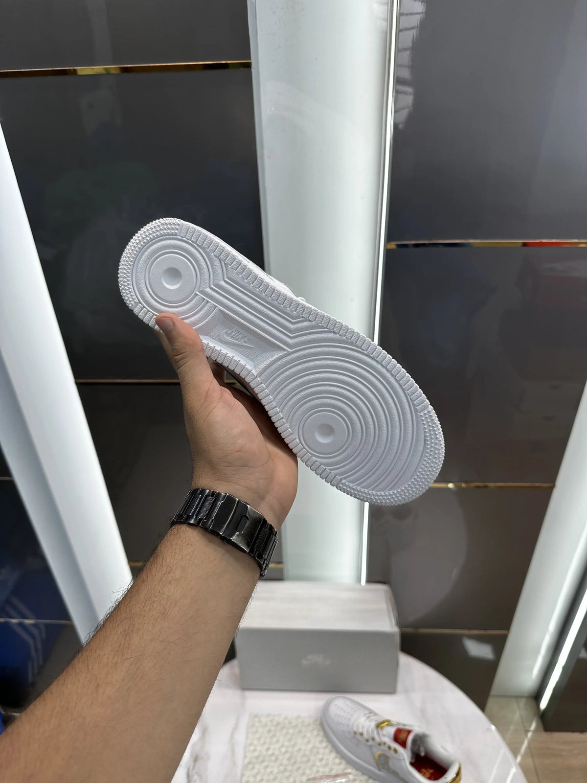 NK. Airforce 1 Low Nola Edition Sneakers