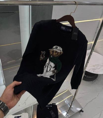 R.Lau. Teddy Logo Printed