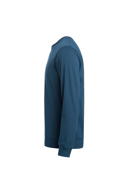 Men’s Teal Blue Crew-Neck Sweatshirt
